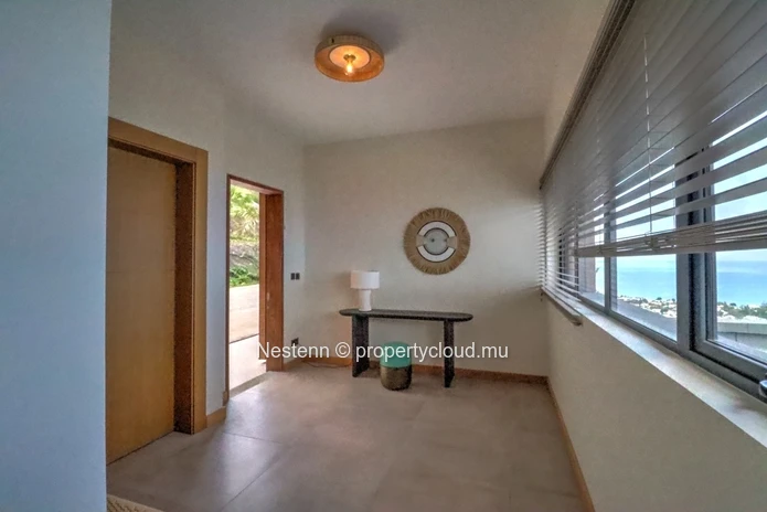 Villa d'exception de 5 chambres en suite avec vue imprenable sur le lagon et la montagne du Morne 