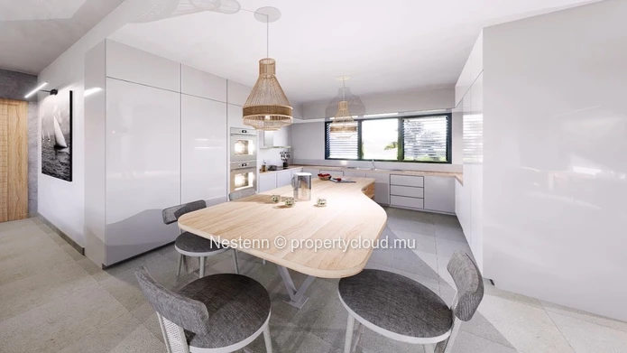 Villa en construction sur un golf 