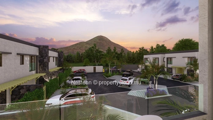 Penthouse de 2 chambres avec grande terrasse ouverte de 45m2