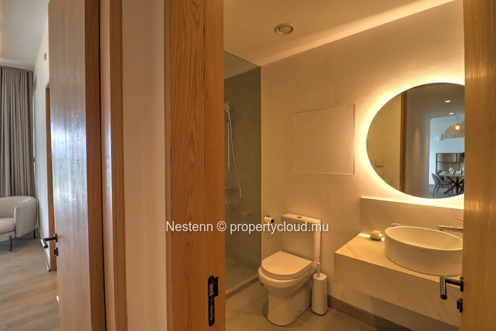 Appartement meublé de 3 chambres très bien situé et proche de la plage