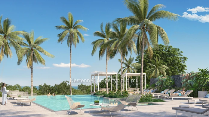 Penthouse 4 chambres avec vue mer