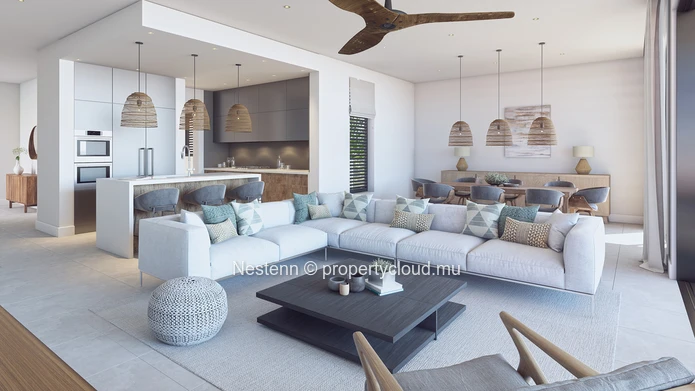 Appartement de luxe 3 chambres avec vue mer 