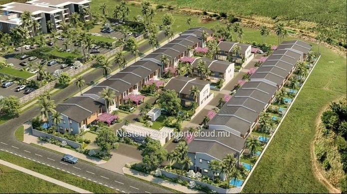 Jolie villa jumelée de 3 chambres avec terrasse ouverte sur jardin 
