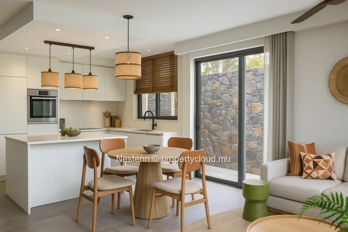 Villa en duplex de 3 chambres avec piscine privée dans une région préservée. 