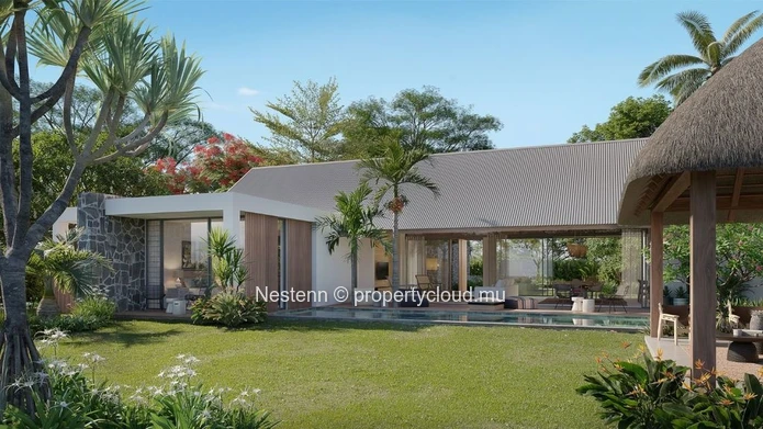 Superbe villa de plain-pied de 3 chambres avec piscine privée dans un luxueux domaine de golf.