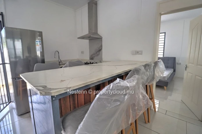 New single-storey house with 3 bedrooms.