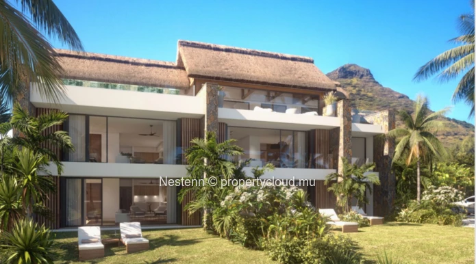 Superbe appartement de 3 chambres en rez de jardin pieds dans l'eau 