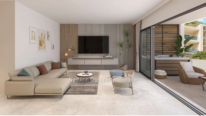 Appartement avec vue offrant un art de vivre exclusif sous les tropiques