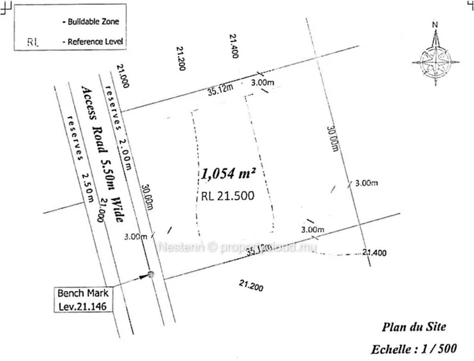 Premium land of 1054m2 in fast-Growing area