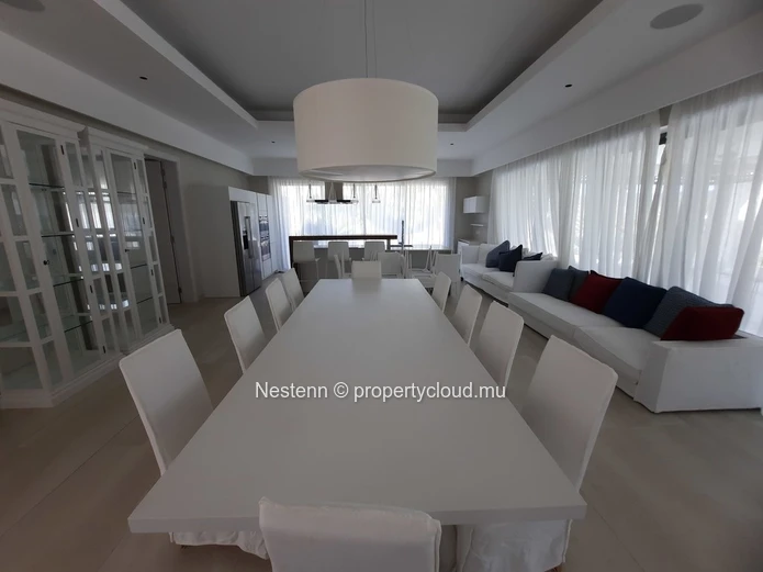 4-bedroom beachfront villa in a secured residence
