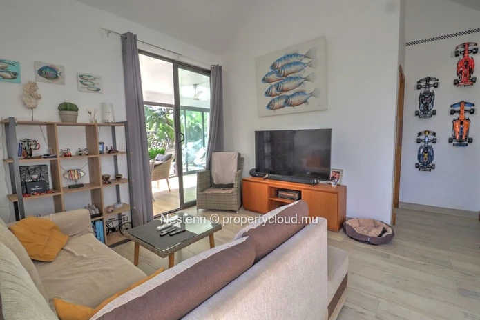Charmante villa tropicale de 2 chambres avec piscine et jardin privés