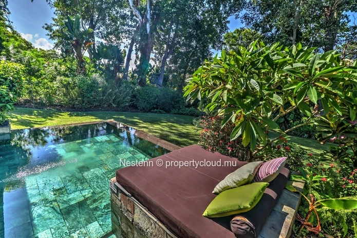 Luxurious modern villa with private pool and seafront access