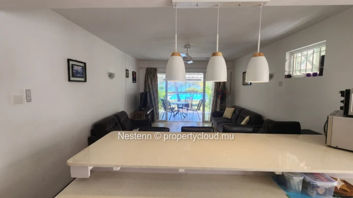 Villa en bord de mer avec vue sur la mer de 3 chambres