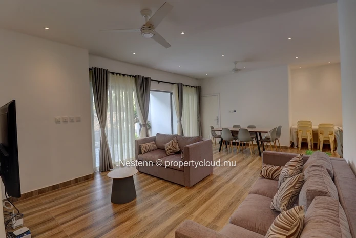 3-bed fully furnished apartment in a secure residence. 