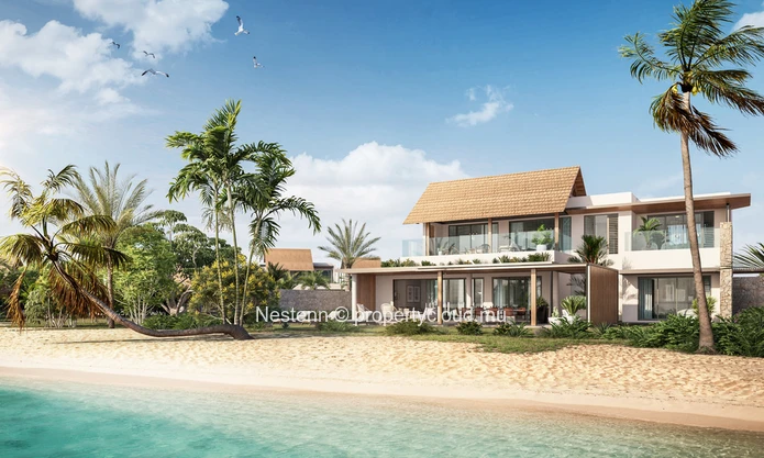 Incroyable villa de 4 chambres avec accès direct à la plage