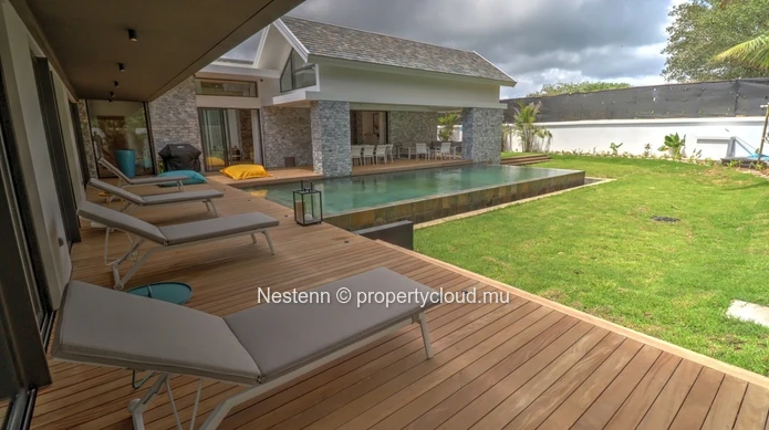  Villa de 4 chambres proche de la plage dans une résidence sécurisée. 
