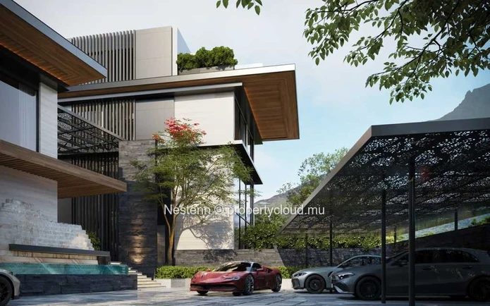 Rare villa de 3 chambres en suite pieds dans l'eau avec rooftop aménagé