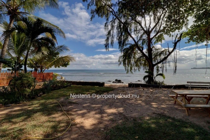 Bien d'exception en front de mer – Charme mauricien & accès direct plage 