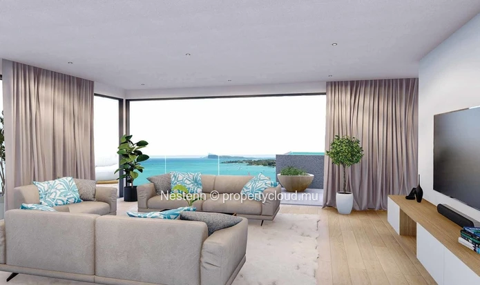 3 bedroom sea view apartment. 