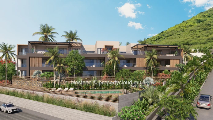 Somptueux penthouse de 742m2 avec vue lagon et montagnes
