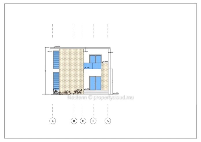 Maison neuve en construction 