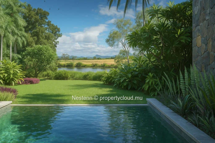 Villa en duplex de 3 chambres avec piscine privée dans une région préservée. 