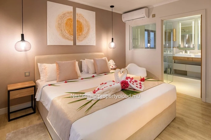 Villa de 2 chambres et 1 bureau dans un domaine avec de nombreuses facilités