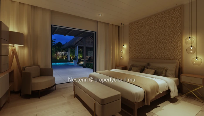 Villa authentique de 2 chambres dans un domaine proche de la plage