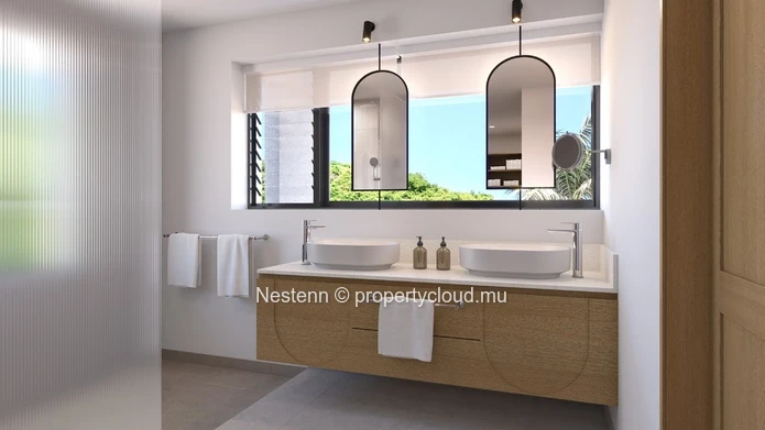Epoustouflante villa de 4 chambres dans un cadre enchanteur offrant une vue sur le lagon