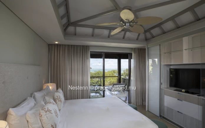 Penthouse 2 suites avec piscine privée et vue sur l'Île aux Cerfs