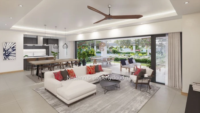 Appartement de 3 chambres en domaine sécurisé à quelques pas de la plage 