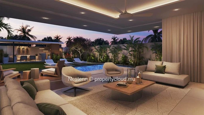 Villa de 3 chambres au sein d'un domaine résidentiel avec de nombreuses facilités. 