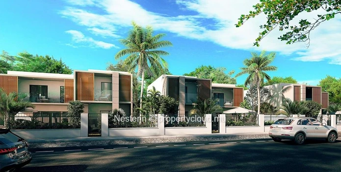 Residential plot of 399.37 m² with park and mountain views 