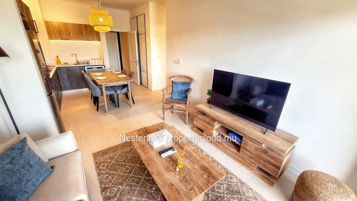 Charmant appartement flambant neuf de 2 chambres, décoré avec goût