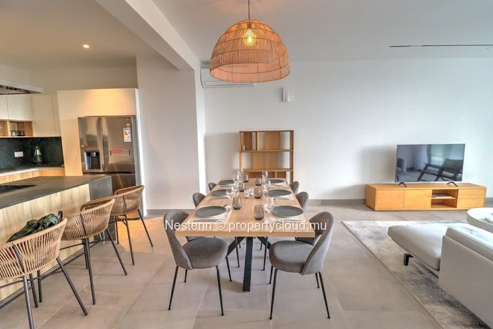Appartement meublé de 3 chambres très bien situé et proche de la plage