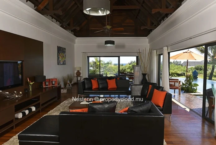 Villa vue mer avec accès plage