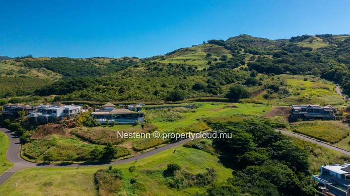 Terrain avec vue mer 1464 m² au sein d'un domaine d'exception