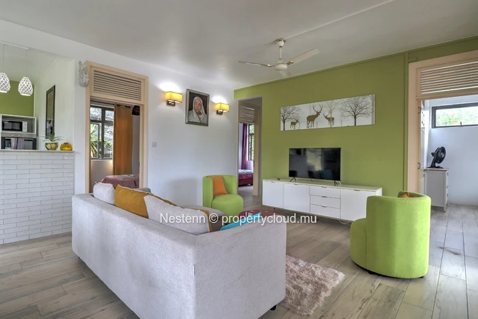 Belle propriété meublée avec vue jardin, à deux pas de la mer