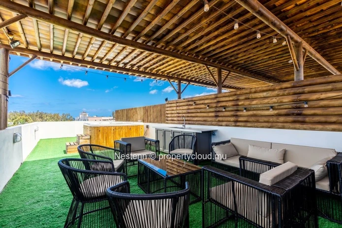 Penthouse de 105 m2 avec toit privé et à seulement 5 minutes à pied de la plage.