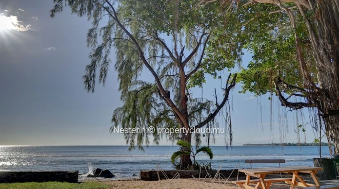Bien d'exception en front de mer – Charme mauricien & accès direct plage 