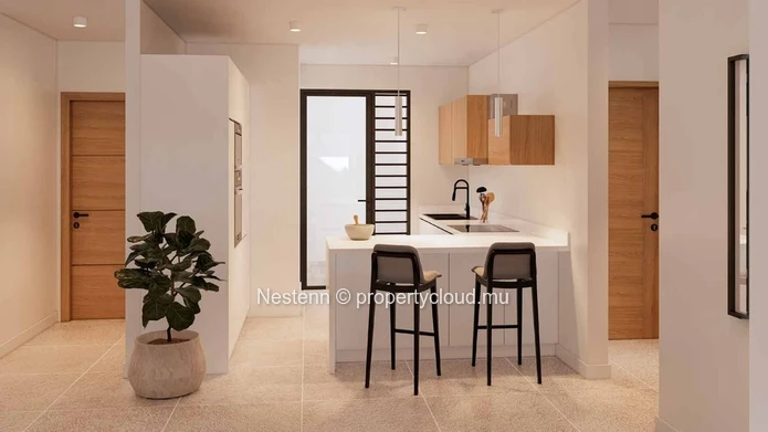 Appartement moderne de 3 chambres 