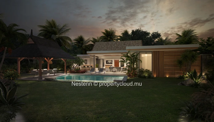 Villa de 3 chambres dans un domaine résidentiel avec golf et accès mer