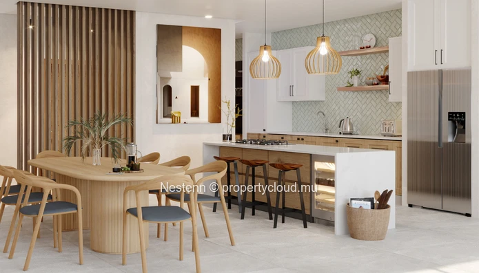 Appartement de 3 chambres. 