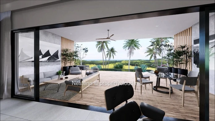 Villa en construction sur un golf 