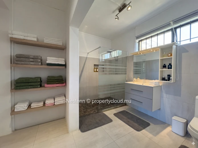 Beautiful furnished duplex just steps from the beach