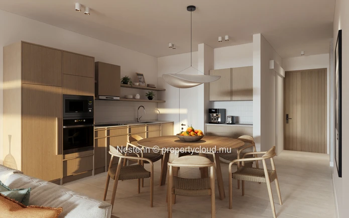 Magnifique appartement avec piscine privée en bord de mer
