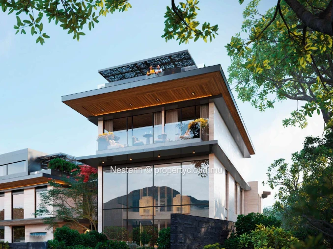 Incroyable villa de 4 chambres pieds dans l'eau avec rooftop et vue panoramique 