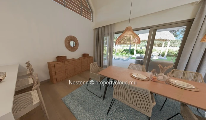 Villa de 3 chambres avec piscine privée dans une région préservée à proximité de la plage. 