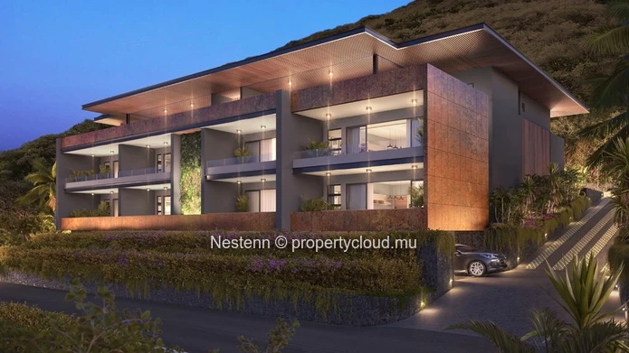 Magnifique appartement moderne de 155 m² avec vue sur l'océan 