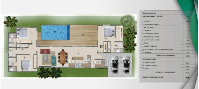 VEFA - 8 villas haut de gamme 3 chambres avec piscine privative 